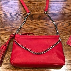 Red CARLOS SANTANA crossbody bag!